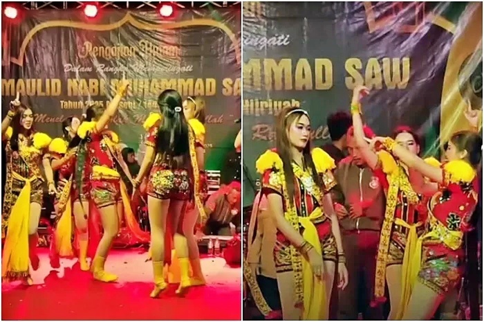 Viral Video Penari Berpakaian Minim Joget saat Acara Maulid Nabi di Wonosobo