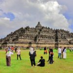 WIsatawan Candi Borobudur Magelang Jawa Tengah