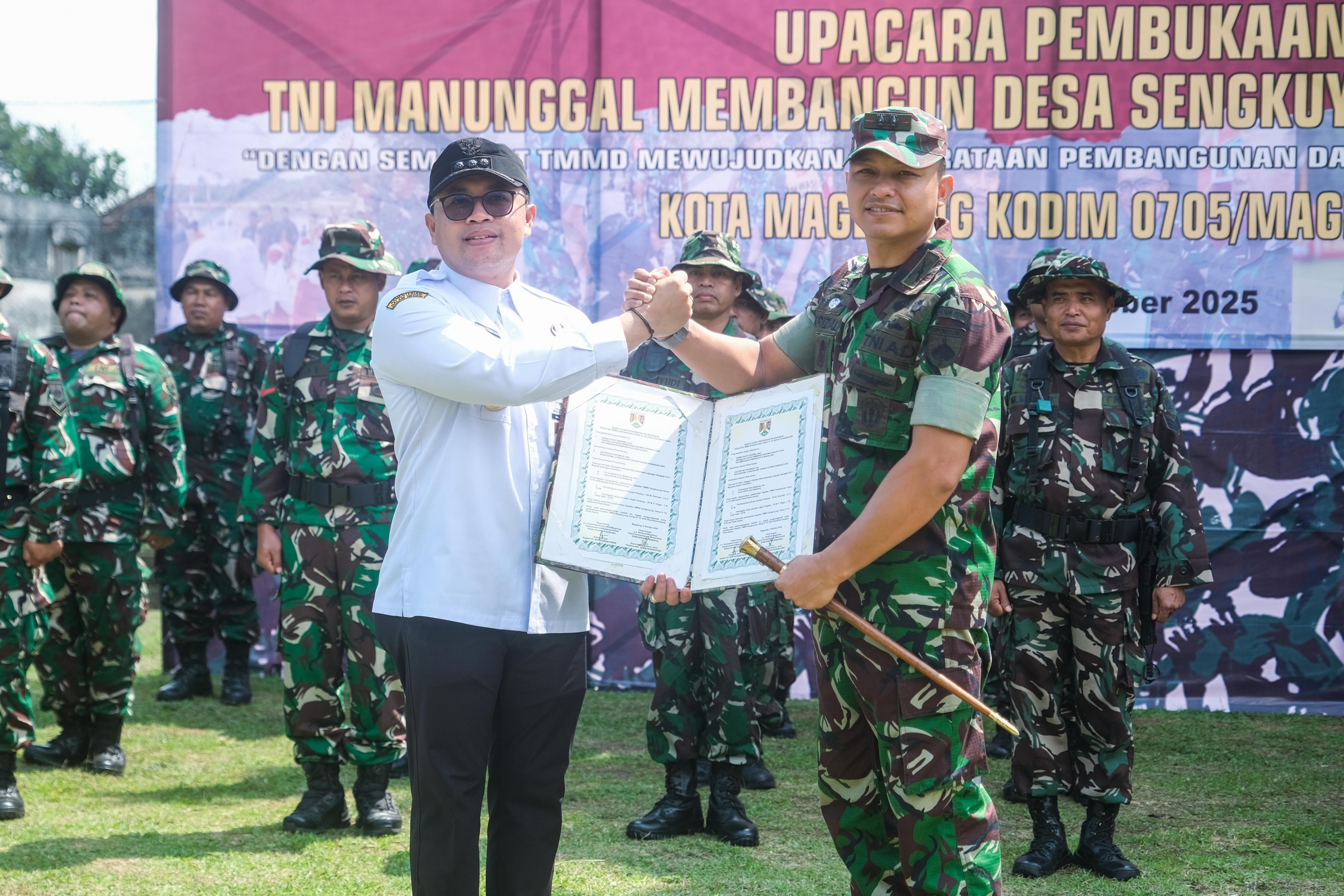 TMMD Sengkuyung Tahap IV Resmi Dibuka, Fokus Bangun Drainase di Gelangan Kota Magelang