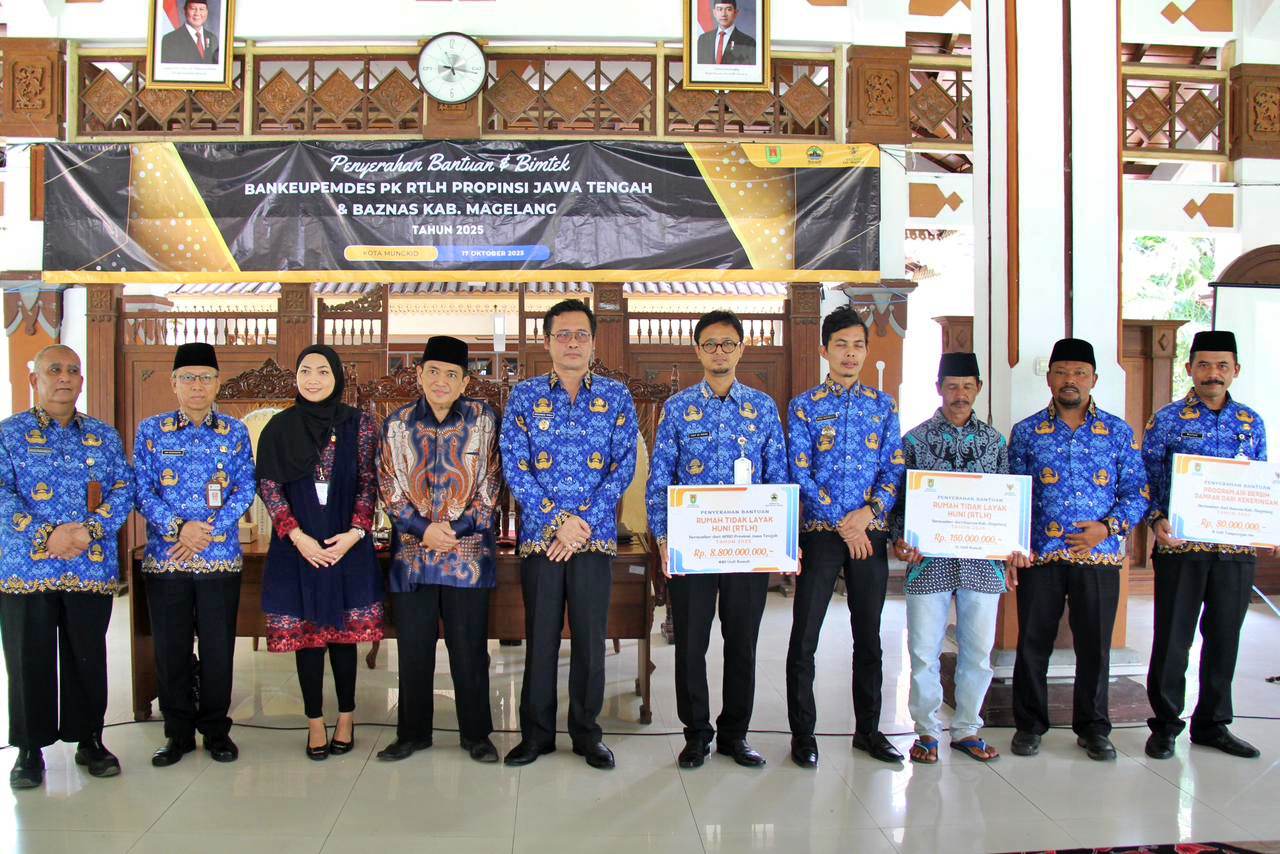 Grengseng Pamuji Sebut Rumah Layak Huni Jadi Kunci Kesejahteraan Warga Magelang