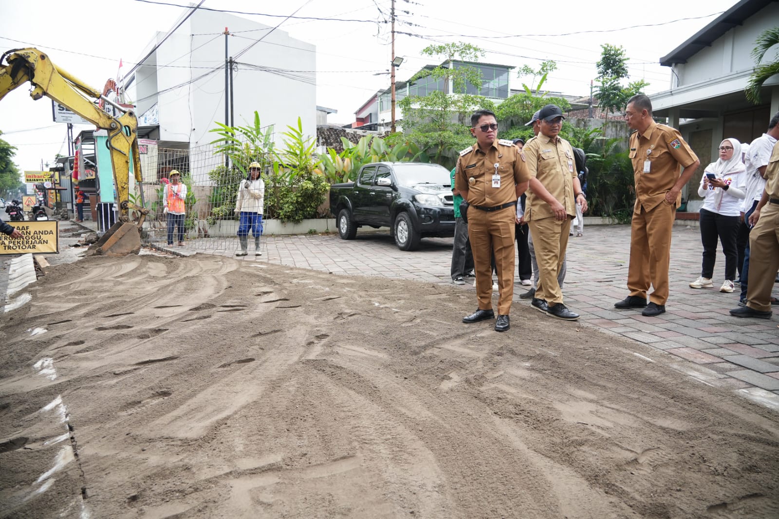Tinjau Langsung, Wali Kota Pastikan Proyek Strategis Kota Magelang “On The Track”