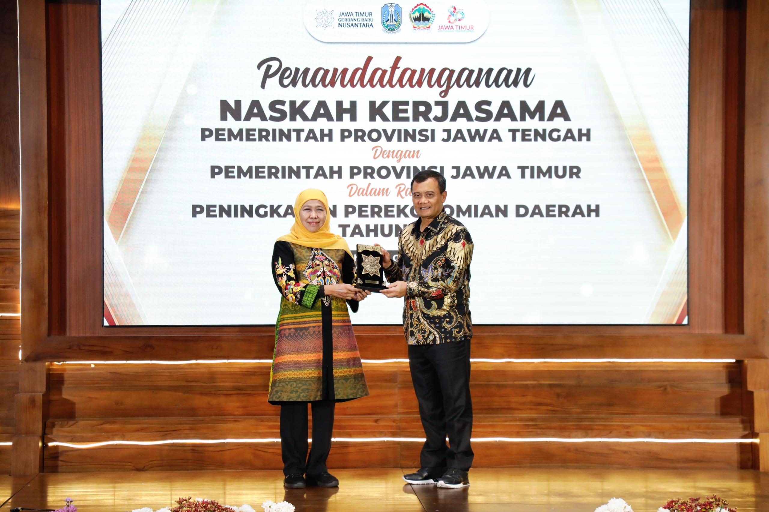 Kolaborasi Pemprov Jateng dan Jatim Perkuat Kerja Sama Ekonomi