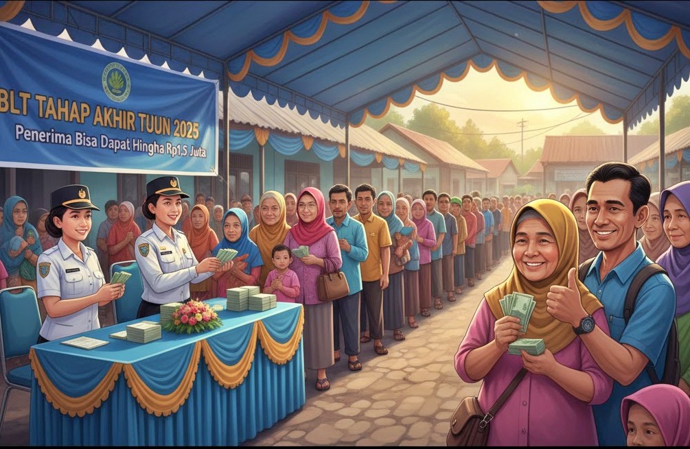 Ilustrasi BLT Tahap Akhir Tahun 2025 Mulai Disalurkan