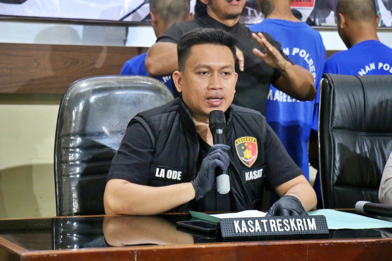 Kasat Reskrim Polresta Magelang, Kompol La Ode Arwansyah Saat Ungkap Kasus