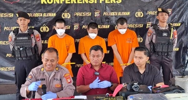 Komplotan Pencurian di Sekolah Sleman Ditangkap di Magelang