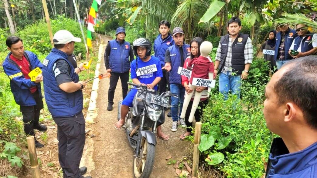 Olah TKP Kasus Pembunuhan Balita