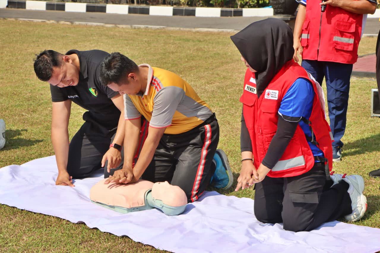 Tanggap Darurat, Polresta Magelang Latih Anggota Kuasai Pertolongan Pertama