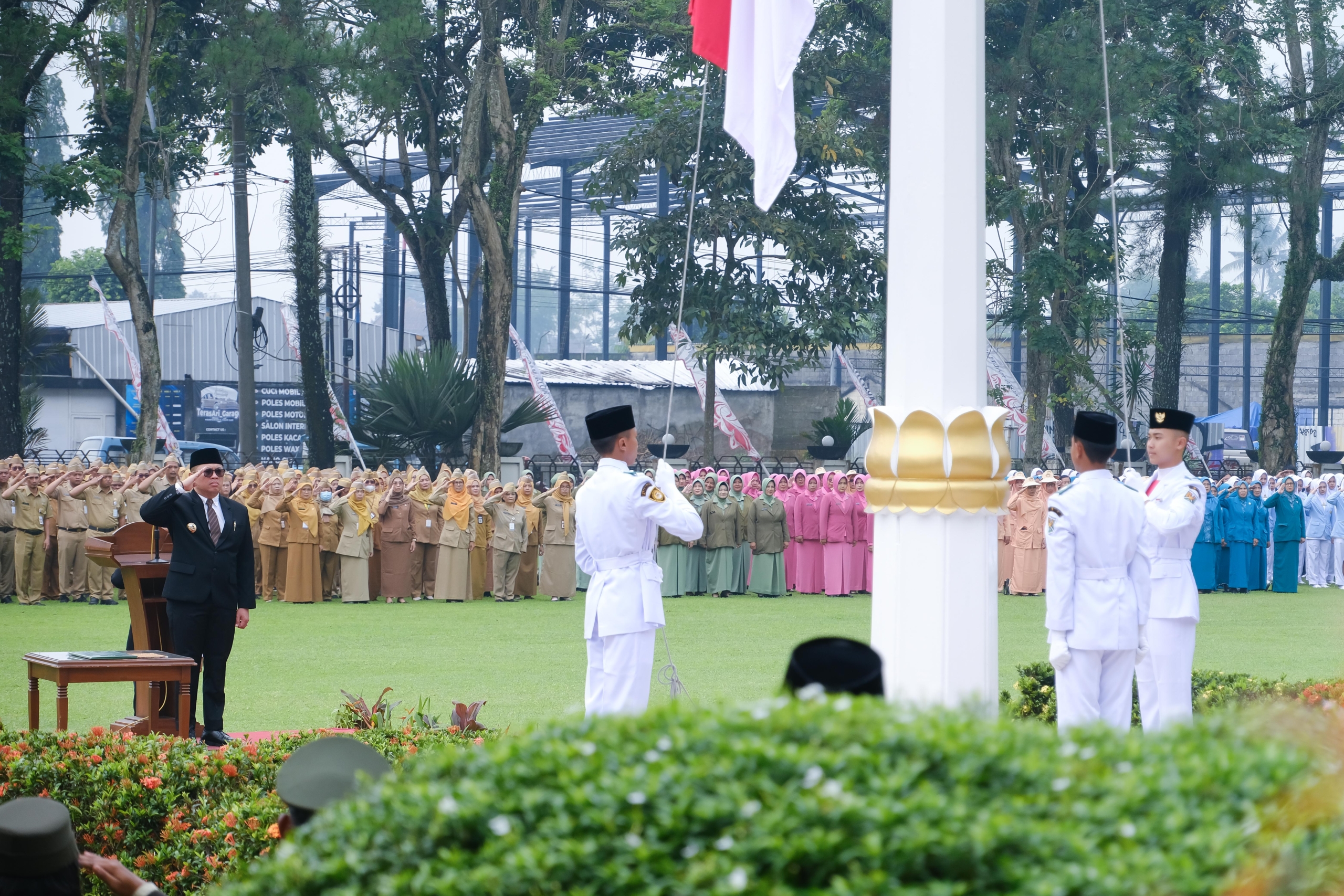 Upacara Hari Pahlawan 2025, Wali Kota Magelang Ajak Warga Teladani Semangat Juang