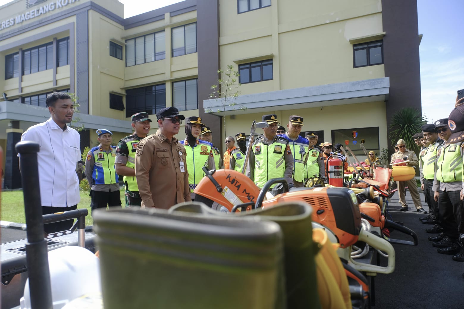 Siaga Bencana, Pemkot Magelang Gelar Apel Kesiapsiagaan Hadapi Musim Hujan