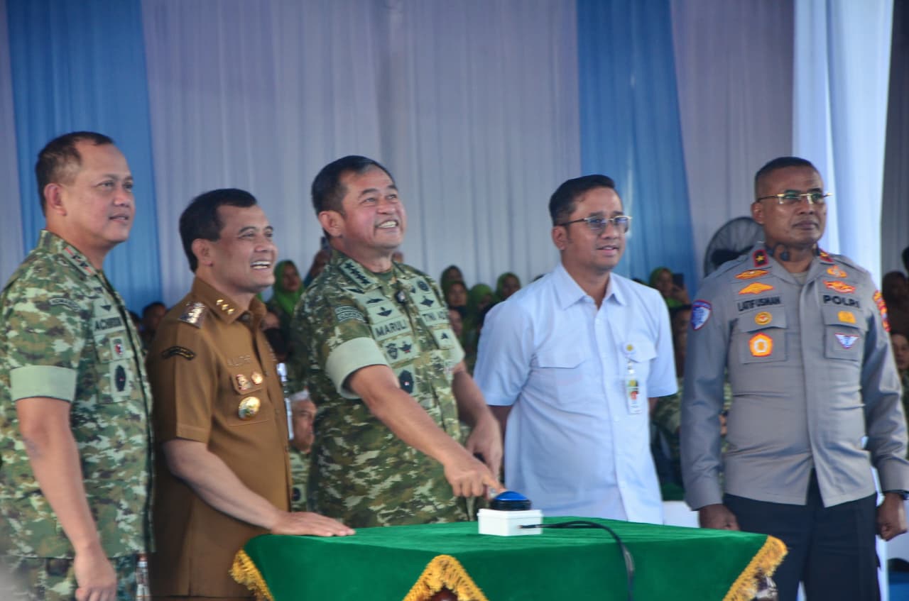 Gubernur Ahmad Luthfi Apresiasi TNI Atas Kontribusinya dalam Menjaga Ketahanan Pangan