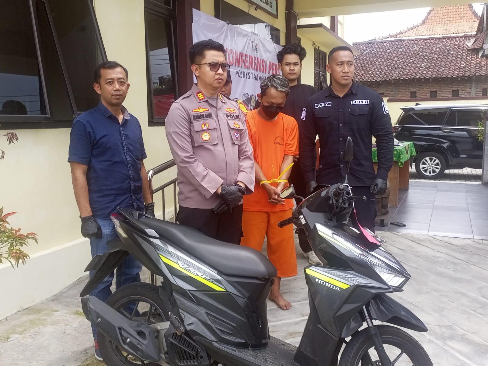 Jambret Gelang Emas di Mungkid Magelang, Pelaku Terancam 9 Tahun Penjara