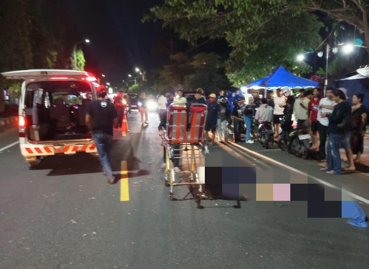 Berbelok Mendadak, Dua Honda Beat Tabrakan di Depan BRI Borobudur