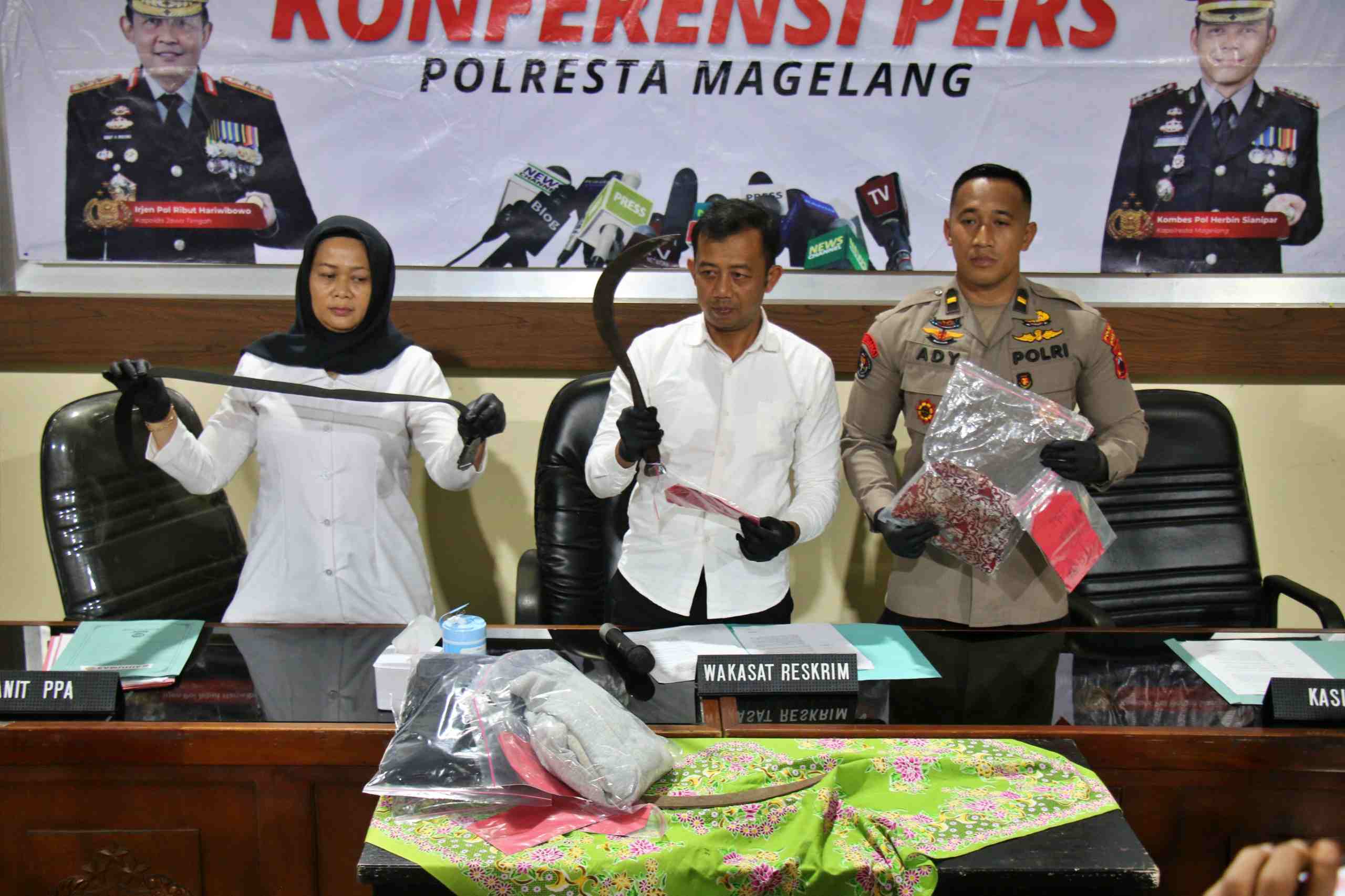 Kasus Senjata tajam lukai anak SD di Secang Magelang diungkap Polresta Magelang