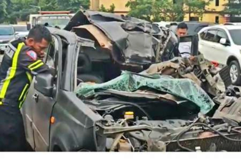 Kecelakaan Tunggal ternyata kurir pembawa ekstasi