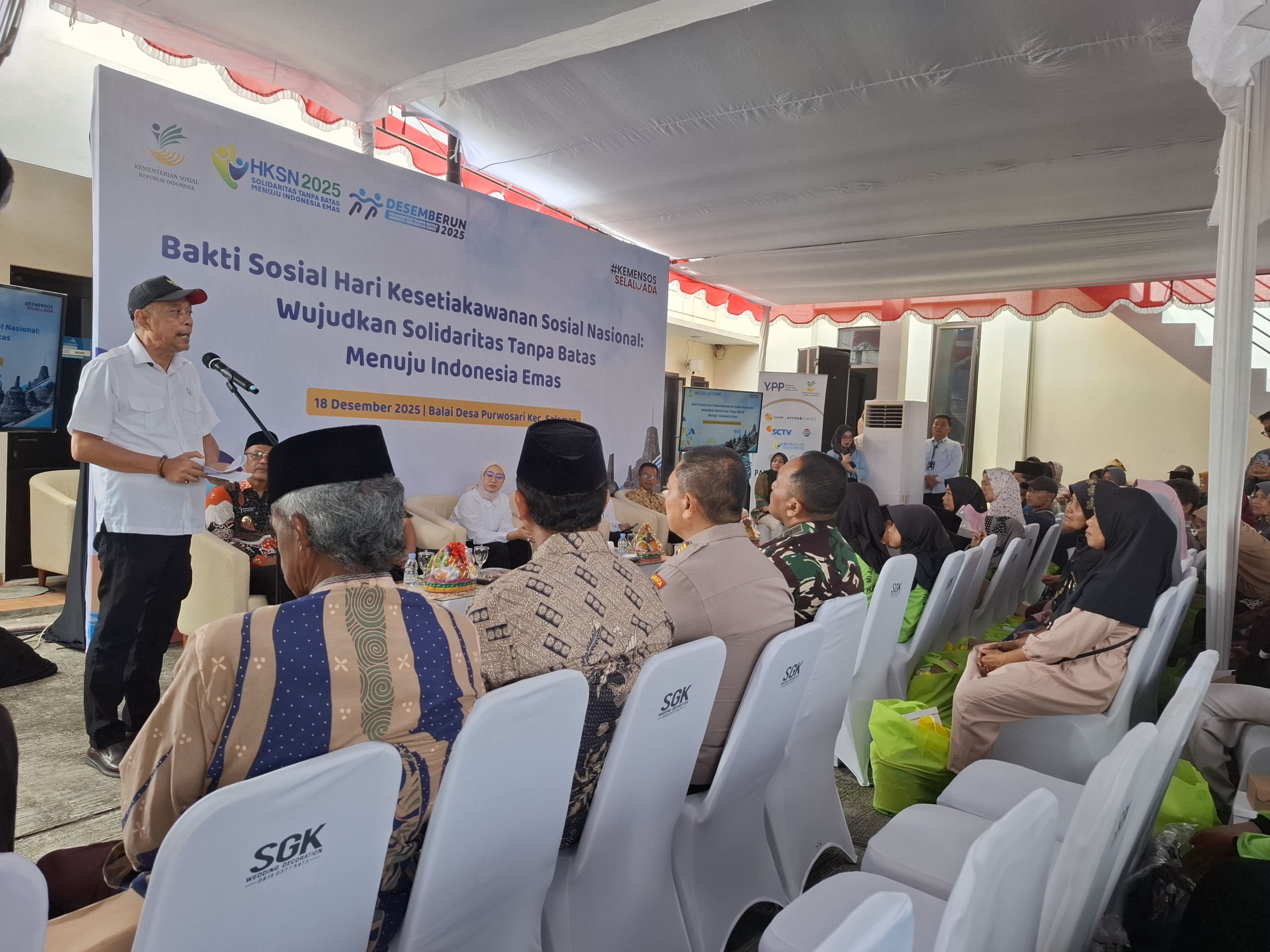 Peringatan HKSN 2025 di Magelang, Ada Pemberian Ragam Bantuan