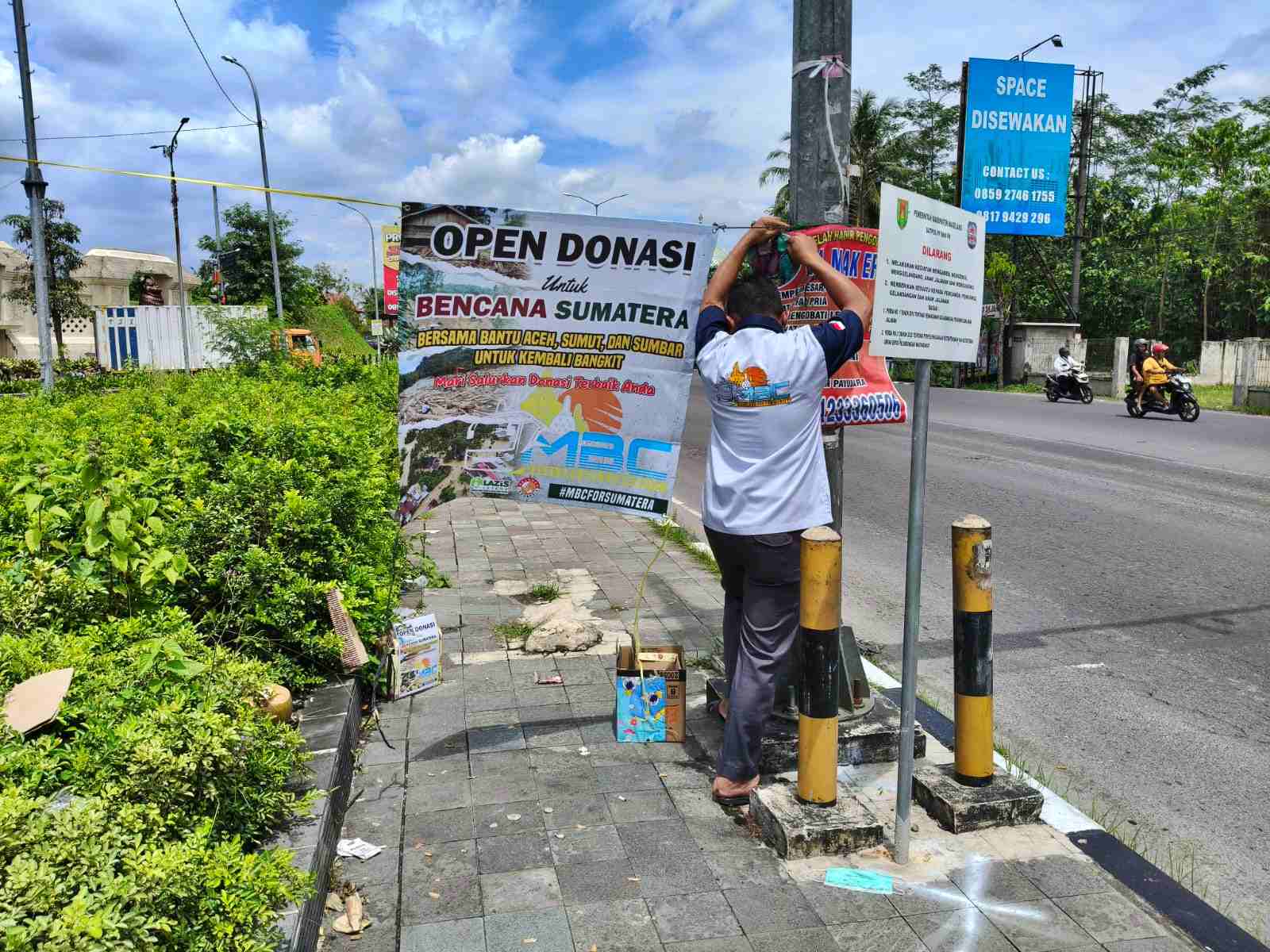 Aksi Solidaritas, Magelang Bus Community Galang Dana Bencana Sumatera