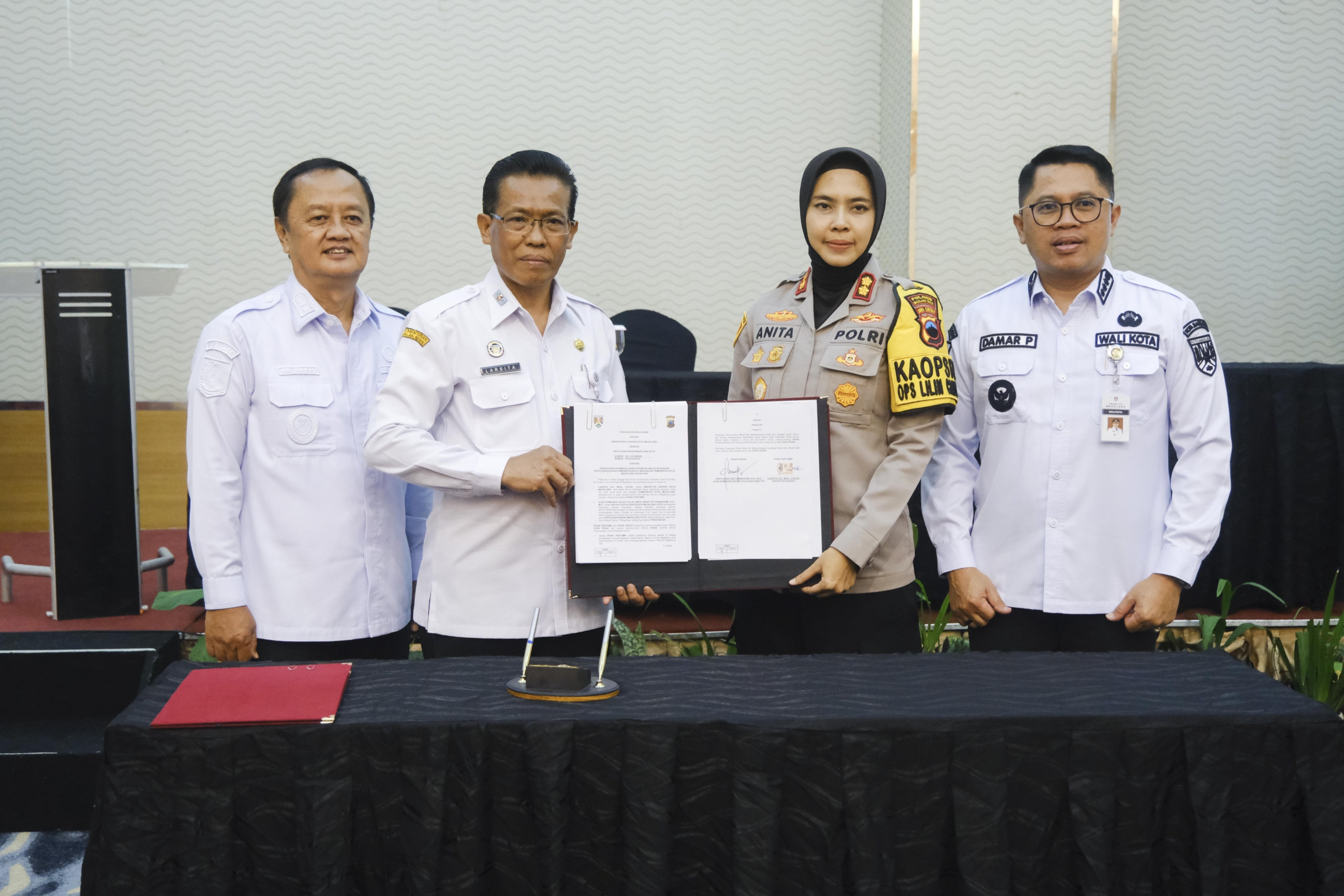 Pemkot Perkuat Sinergi Strategis dengan Polres Magelang Kota