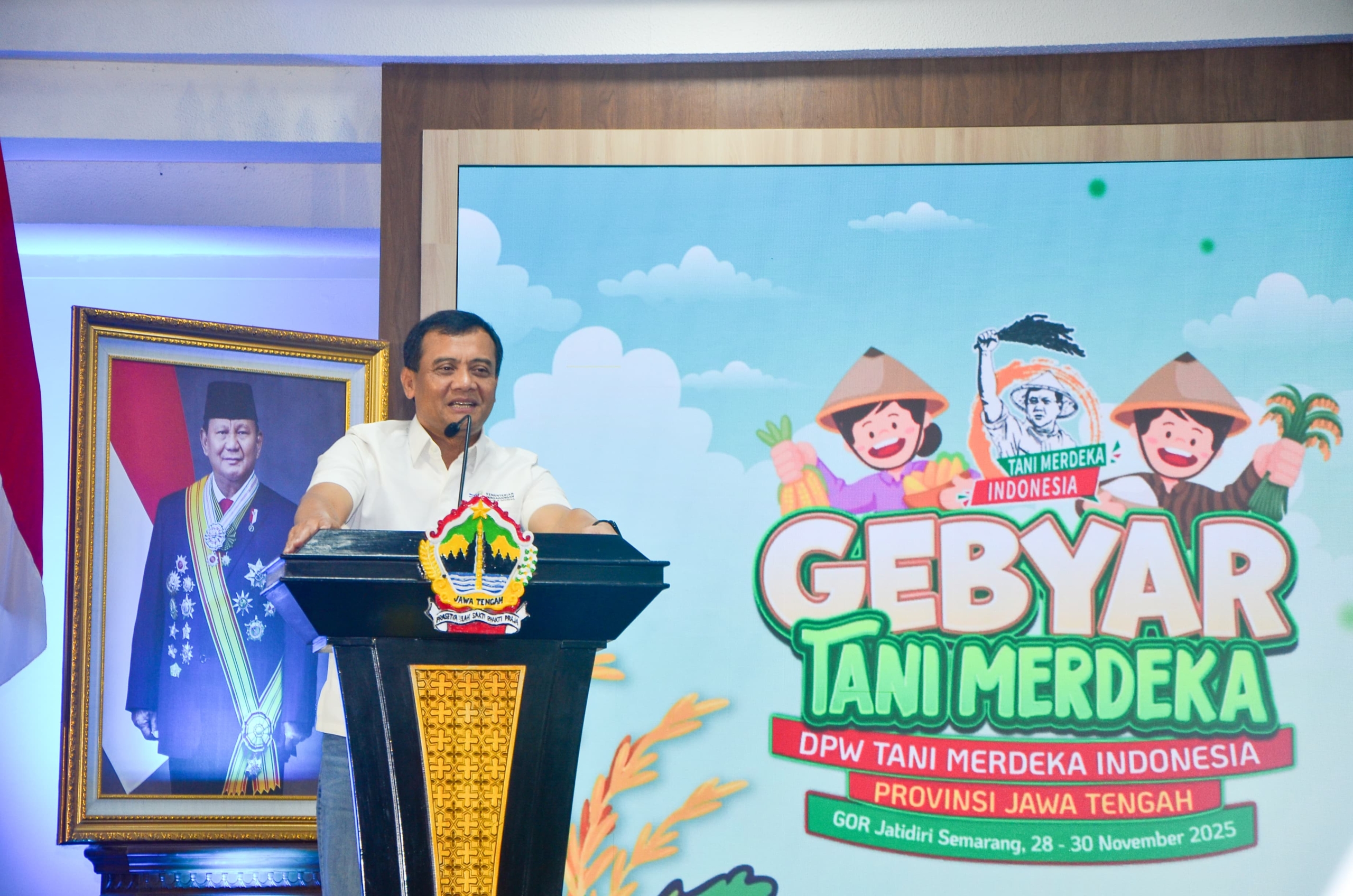 Gubernur Ahmad Luthfi Sebut Jawa Tengah Mampu Jadi Pusat Gerakan Petani