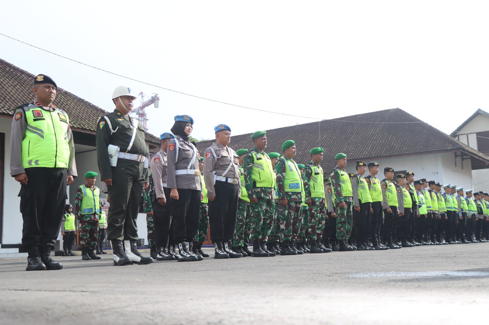 Apel Gelar Pasukan Operasi Lilin Candi 2025 di Kota Magelang, Ratusan Personel Siaga Amankan Nataru