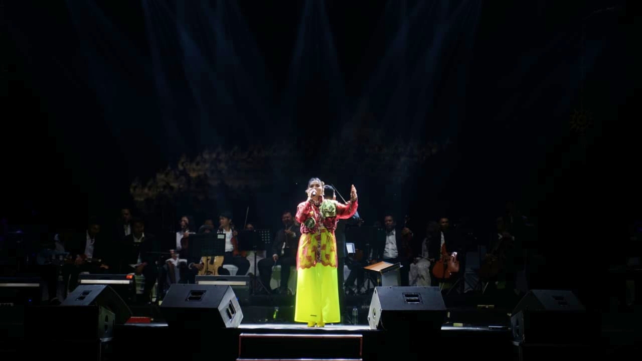 Penampilan di Panggung Borobudur Moon Edisi Indonesia Keroncong Festival 2025_Citra