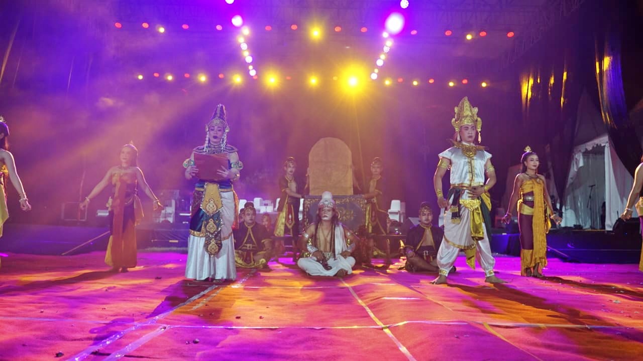 Penampilan di Panggung Borobudur Moon Edisi Indonesia Keroncong Festival 2025_Sendra Tari