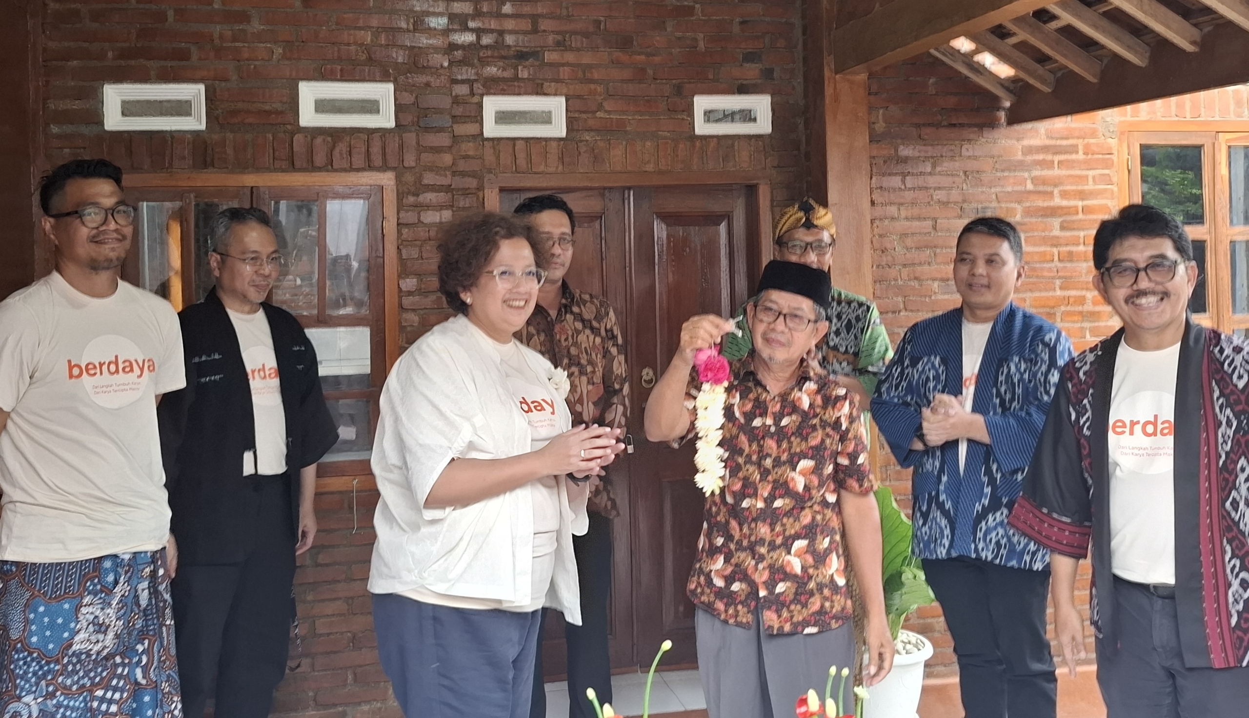 IDM Resmikan Rumah Layak Huni di Borobudur