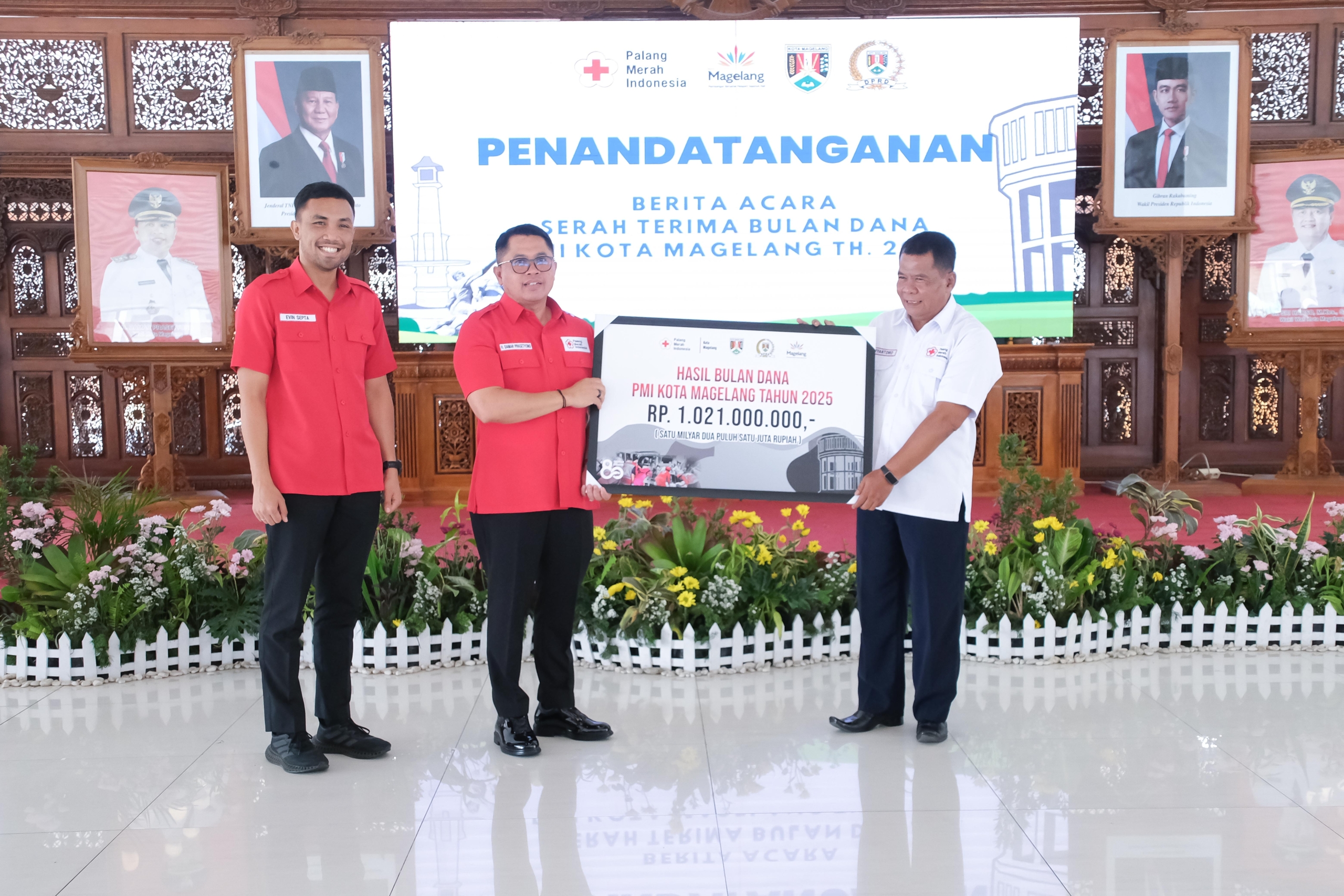 Lampaui Target, Bulan Dana PMI Kota Magelang 2025 Himpun Rp1,02 Miliar