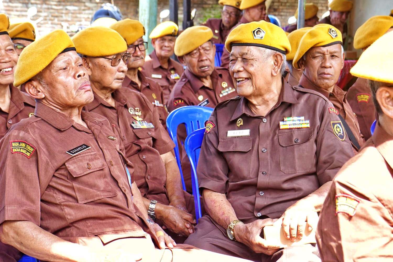 HUT Legiun Veteran Republik Indonesia atau LVRI Kabupaten dan Kota Magelang ke 69