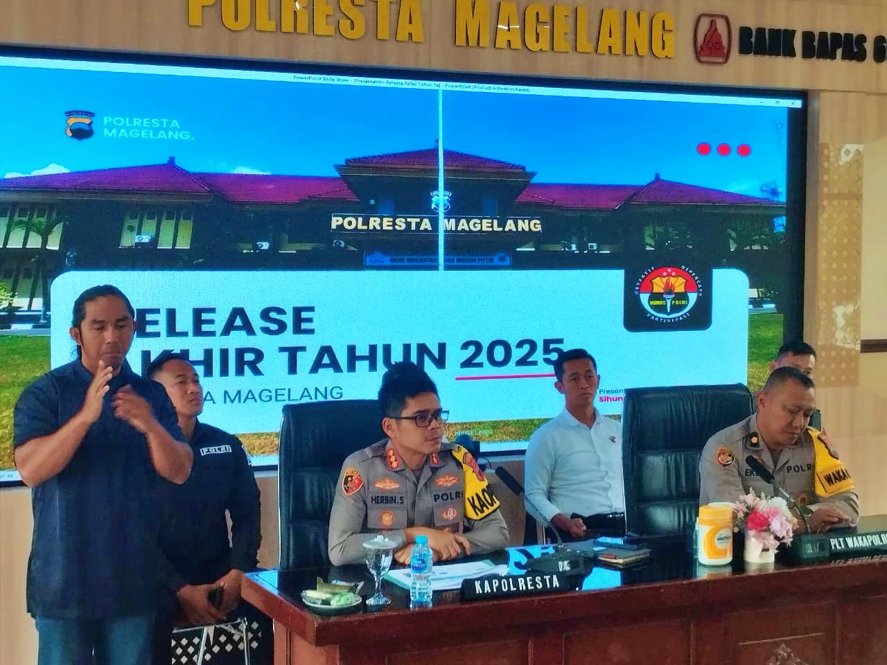 Pers Rils Akhir Tahun 2025 Polresta Magelang