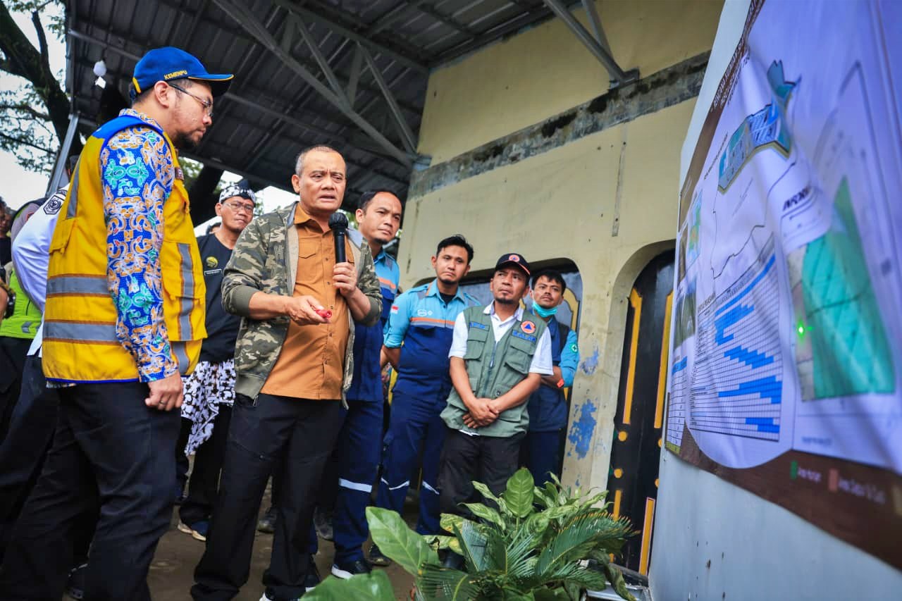 Ahmad Luthfi Tinjau Huntara Korban Tanah Gerak Tegal, Siap Dihuni Sebelum Lebaran