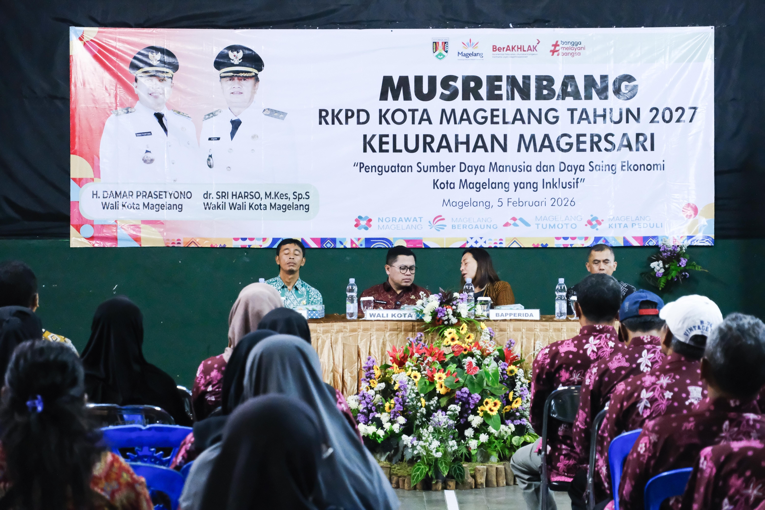 Wali Kota Magelang: Musrenbang Kelurahan Jadi Forum Strategis Serap Aspirasi Warga