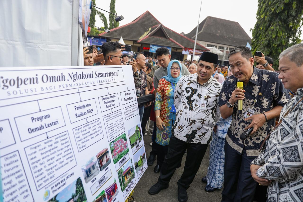 Pemprov Jateng Luncurkan ‘Ngopeni Omah Nglakoni Sesarengan’, Strategi Ampuh Tuntaskan Masalah Hunian