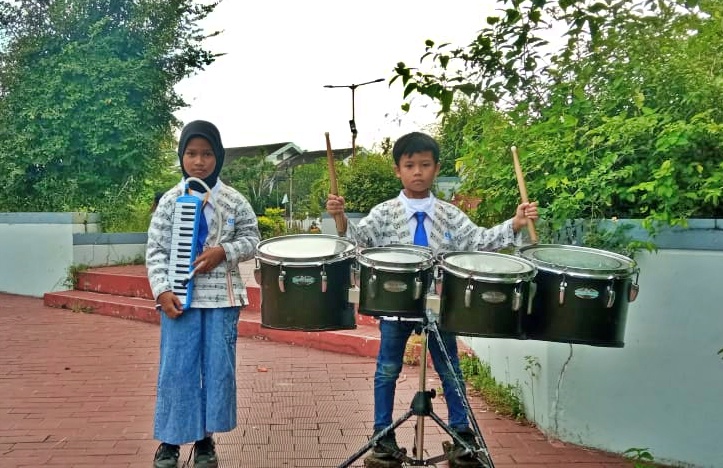 Kontingen Magelang sukses 10 besar Solo Melodica & Solo Battery Tom Junior di Jember
