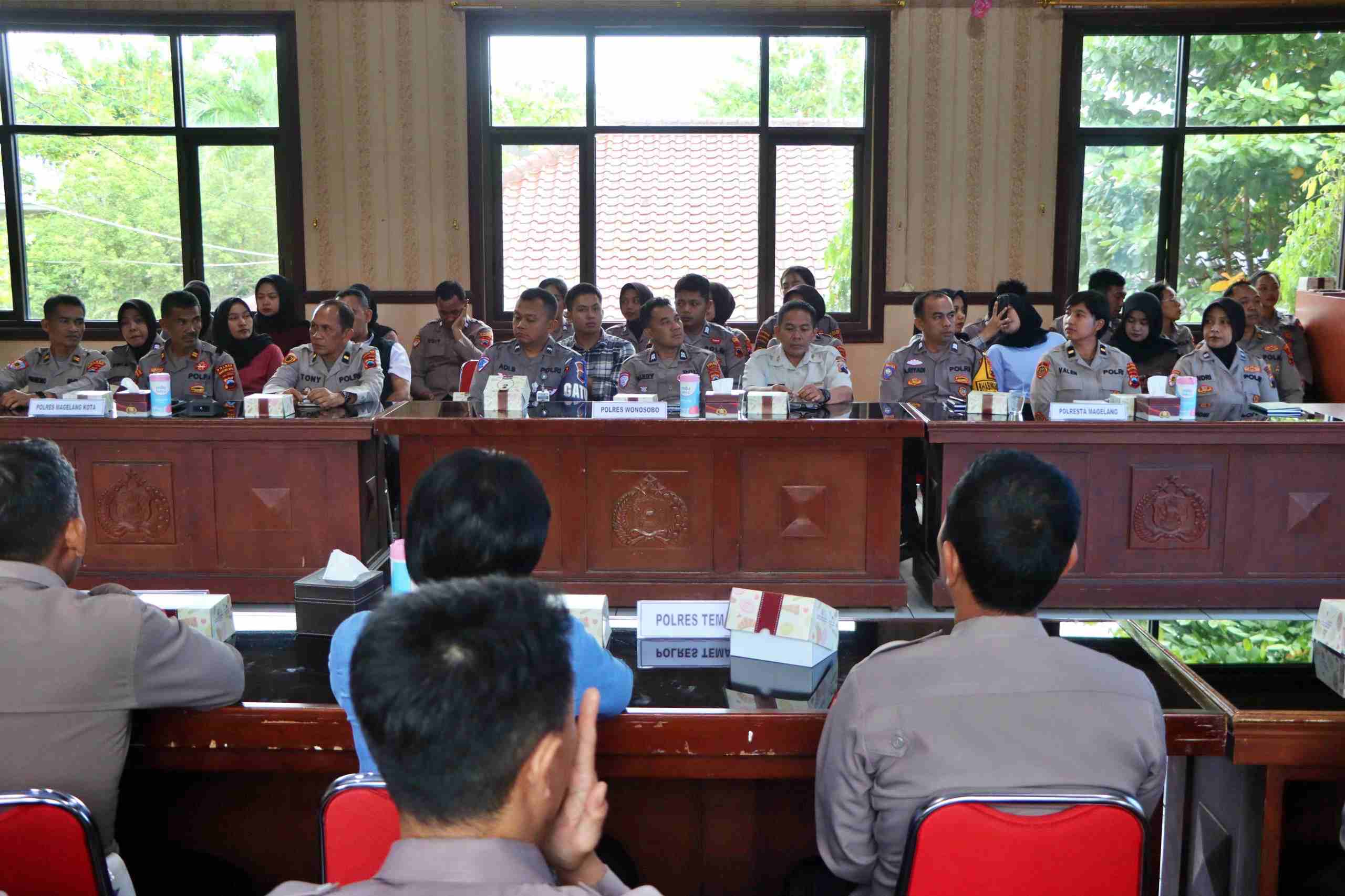 Polresta Magelang Gelar Pelatihan Psychological First Aid, Perkuat Ketahanan Mental Personel se-Eks Wil Ked