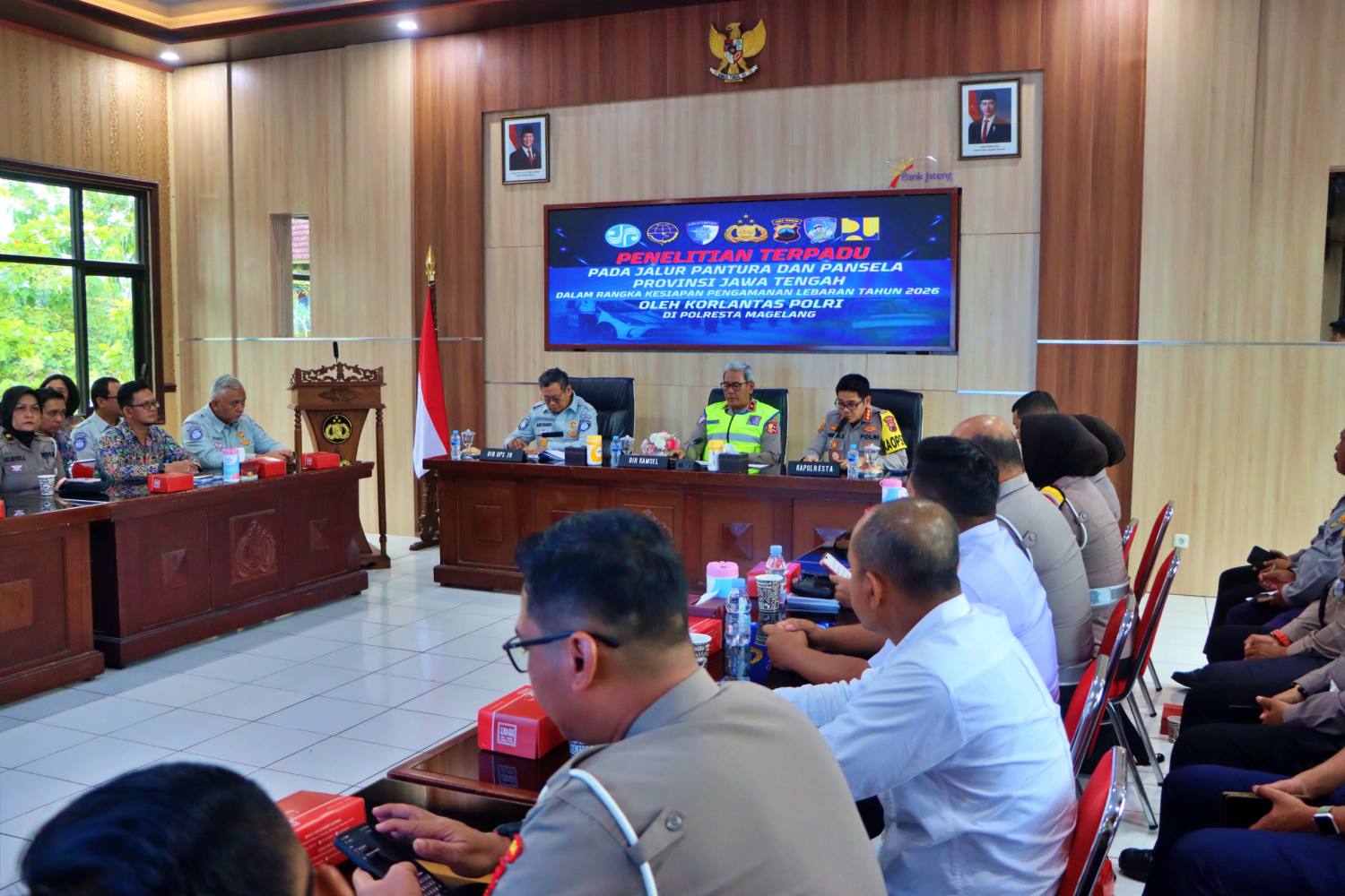 Polresta Magelang Jadi Lokasi Penelitian Terpadu Korlantas Polri, Matangkan Pengamanan Lebaran 2026