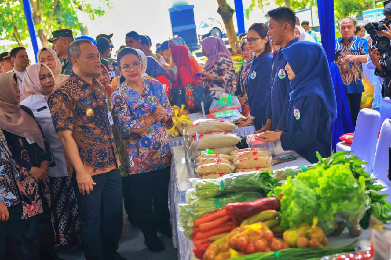 Guna meredam peningkatan harga bahan pokok, Pemprov Jateng telah menggelar gerakan pangan murah (GPM) sebanyak 333 kali selama periode Januari sampai awal Maret 2026.