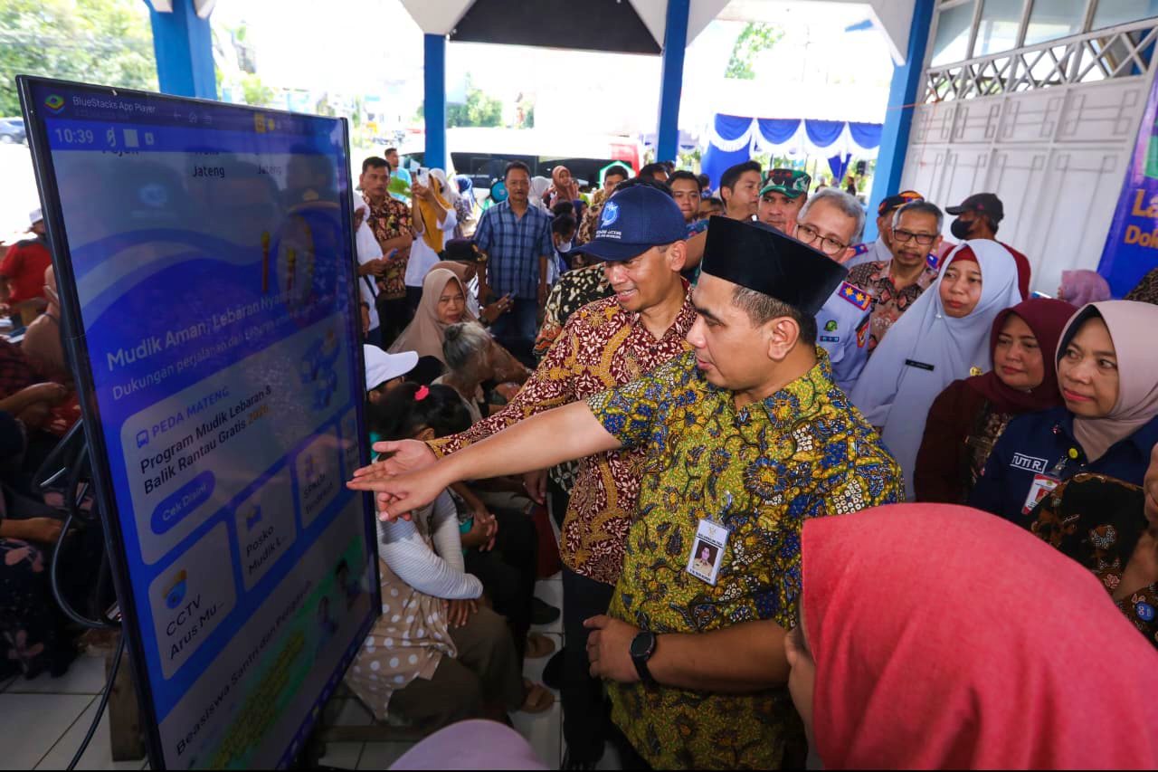 Layani Pemudik, Pemprov Jateng Berikan Layanan Internet Gratis di 382 Titik Area Publik