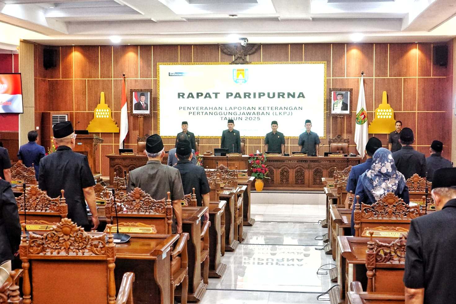 Rapat Paripurna, Wakil Bupati Magelang Sampaikan LKPJ Tahun Anggran 2025