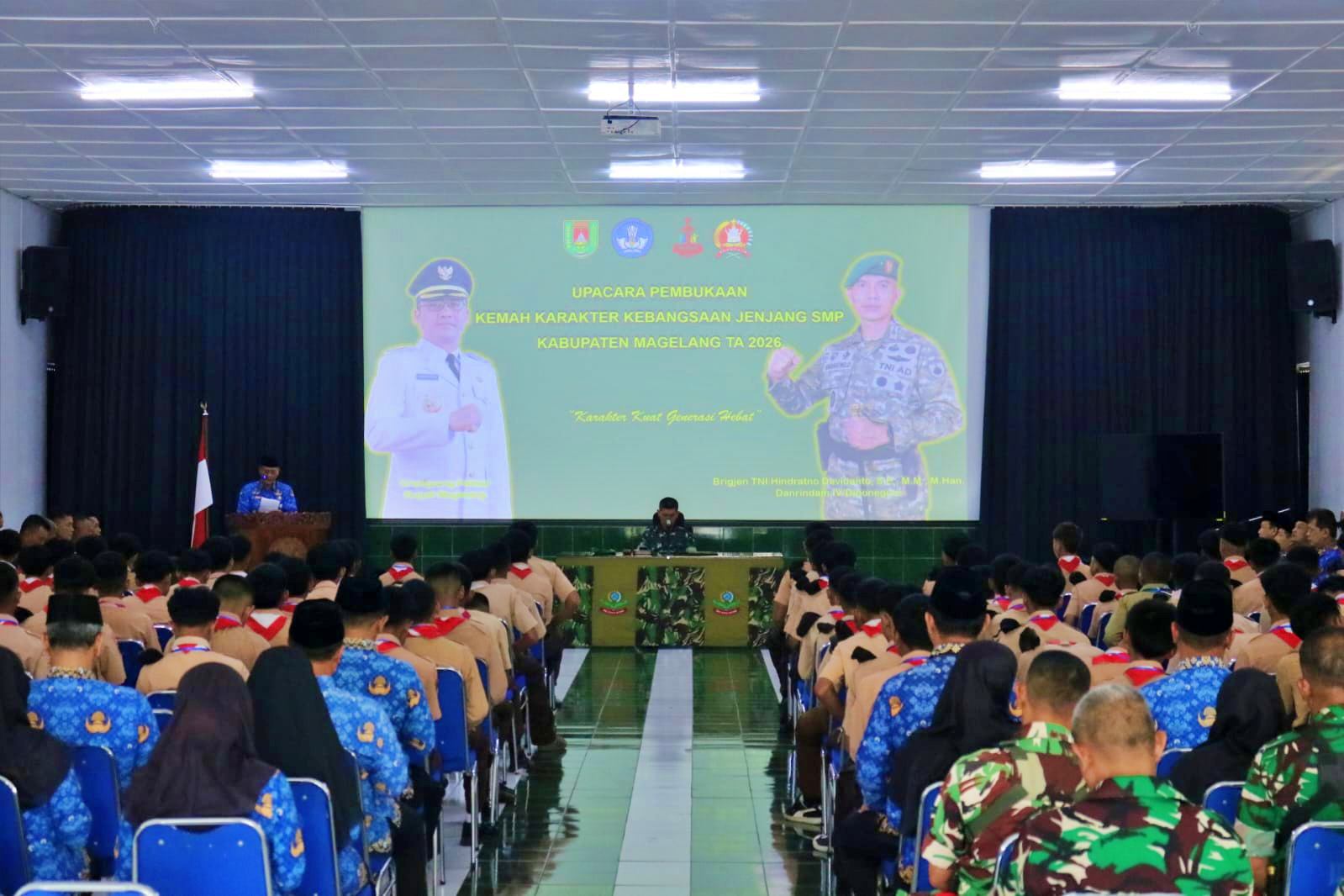 100 Siswa Terpilih Digembleng di Rindam, Kemah Karakter Kebangsaan Jadi Jawaban Atasi Kenakalan Remaja