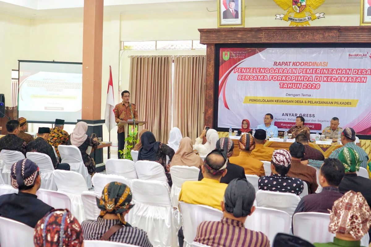 Cegah Masalah Hukum, Bupati Magelang Tekankan Transparansi Keuangan Pada Aparatur Desa