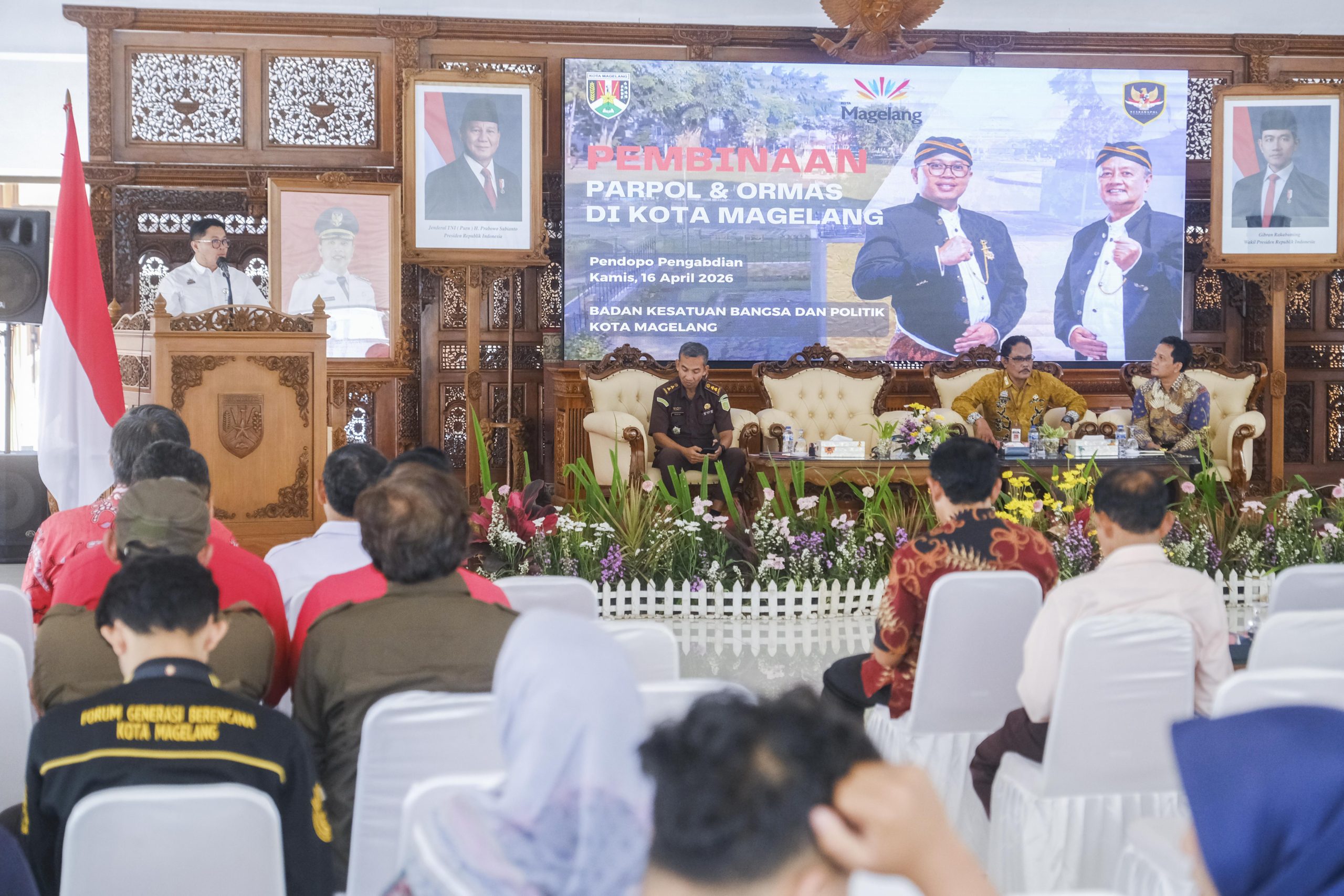Wali Kota Magelang Ajak Parpol dan Ormas Turut Bangun Kepercayaan Publik