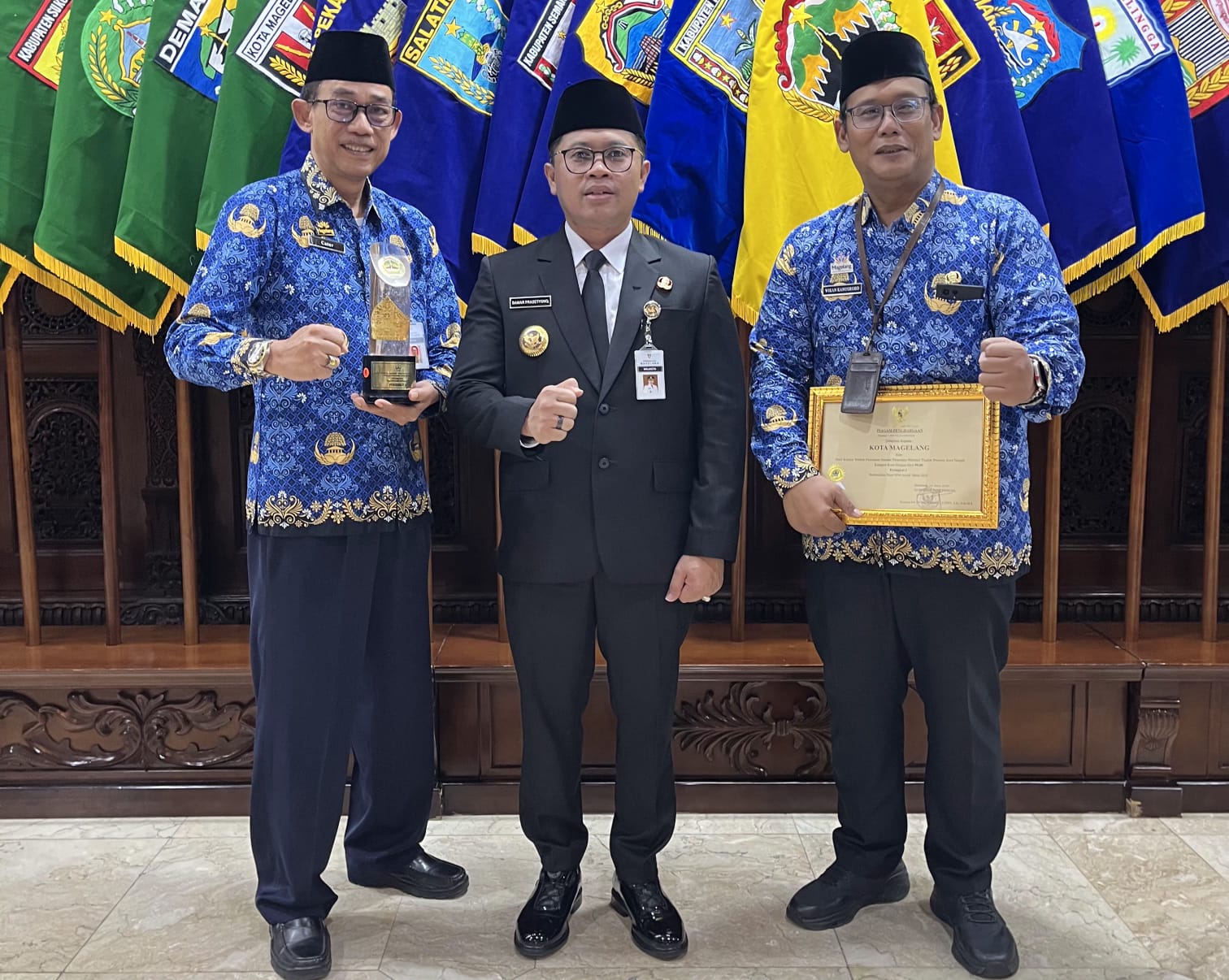 Kota Magelang Terbaik 1 Penerapan SPM di Jateng, Skor 99,00