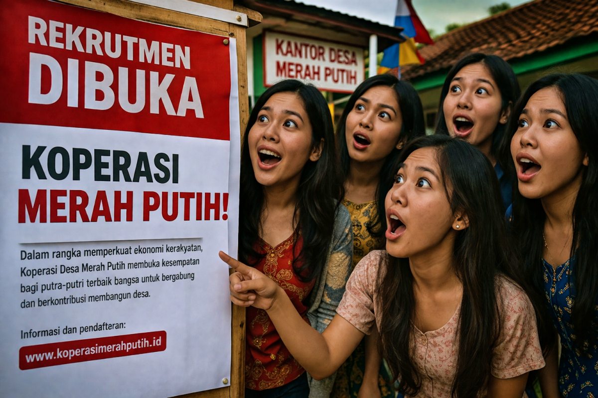 Ilustrasi Pemerintah Buka Rekrutmen 30 Ribu Lebih di Koperasi Merah Putih dan Akan Penjadi Pegawai BUMN