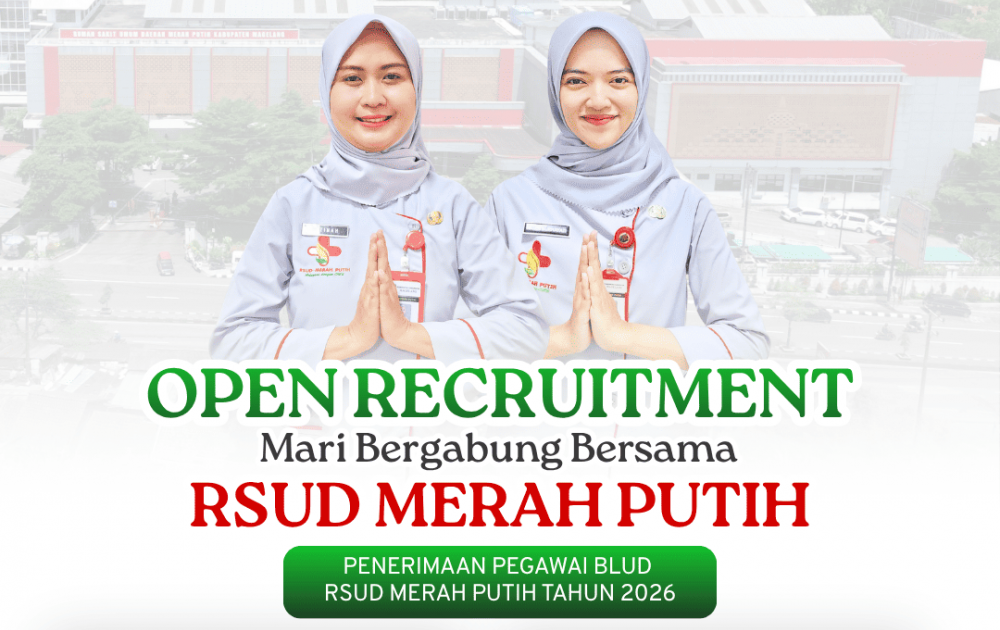 PENGUMUMAN REKRUTMEN TENAGA PROFESI LAINNYA (TPL) TAHUN 2026 Rumah Sakit Merah Putih Magelang