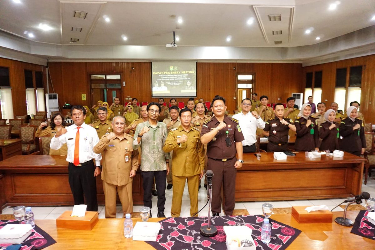 Pemkab Magelang Gandeng Kejari Perkuat Pengawasan Proyek