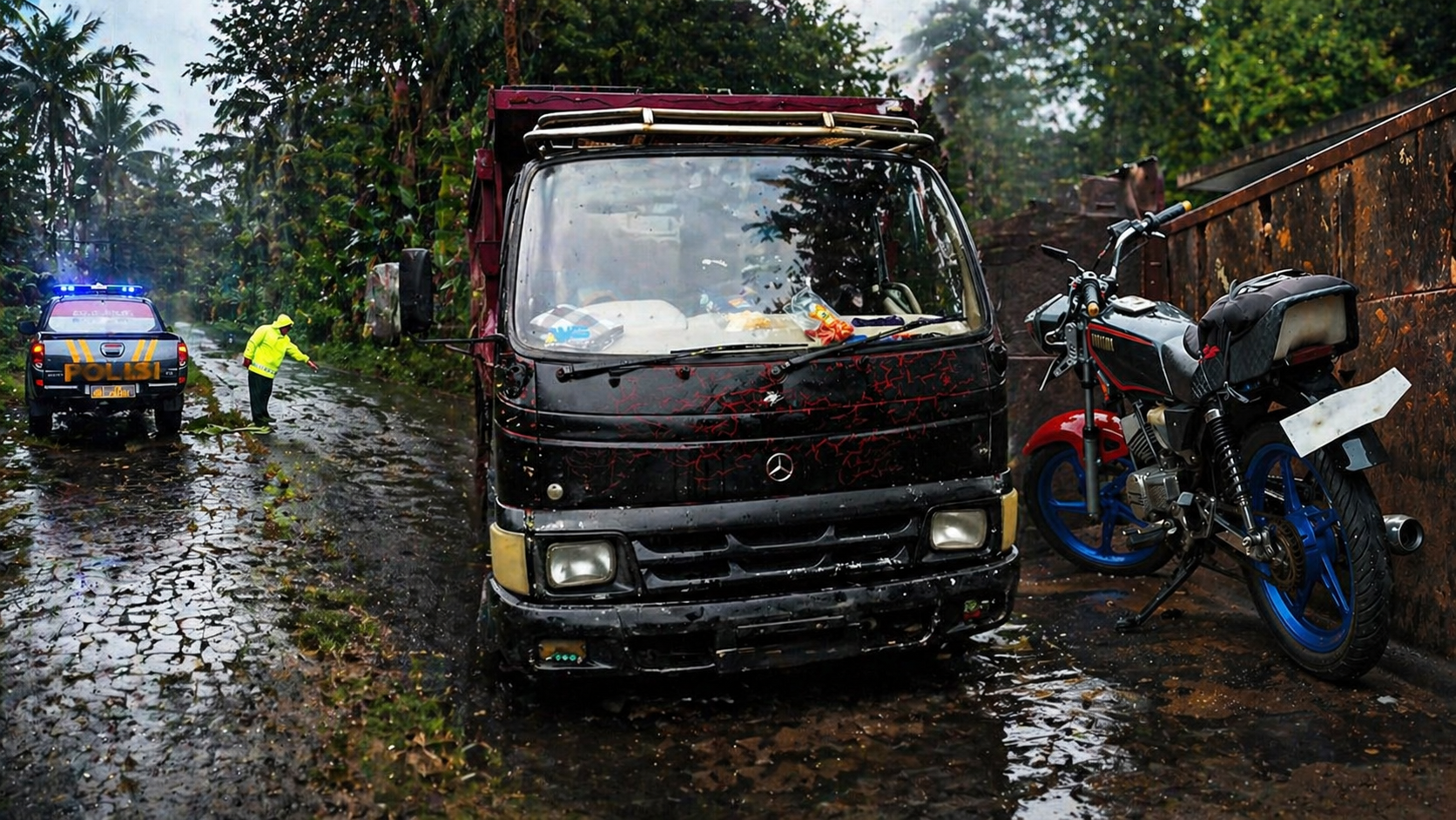 Kecelakaan Karambol di Ngluwar Magelang, Libatkan 2 RX King dan Truk, 1 Meninggal Dunia