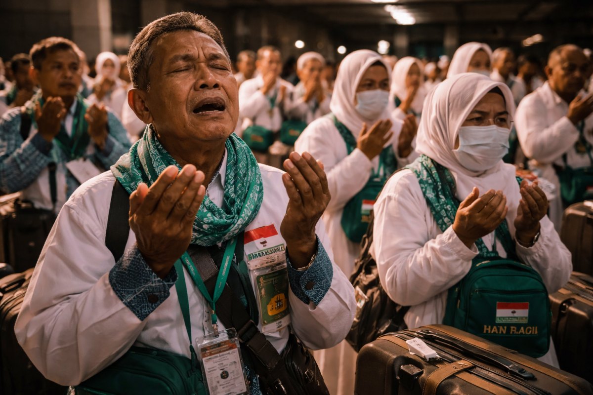 ilustrasi Calon Haji atau Calhaj Jateng