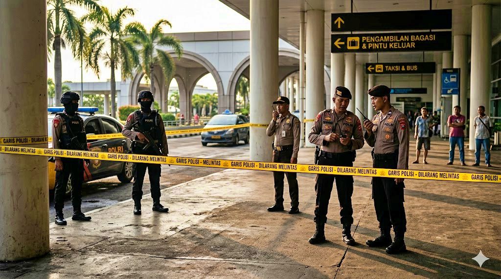 ilustrasi TKP Ketua Golkar Maluku Tenggara Tewas Ditikam