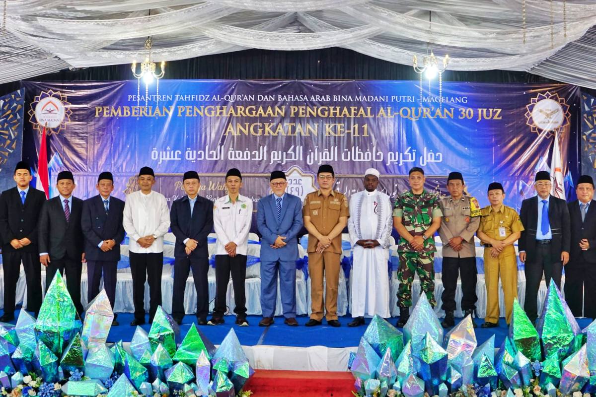 Bupati Magelang Sebut Penghafal Al-Quran Cahaya Umat Dan Teladan Bagi Generasi Muda