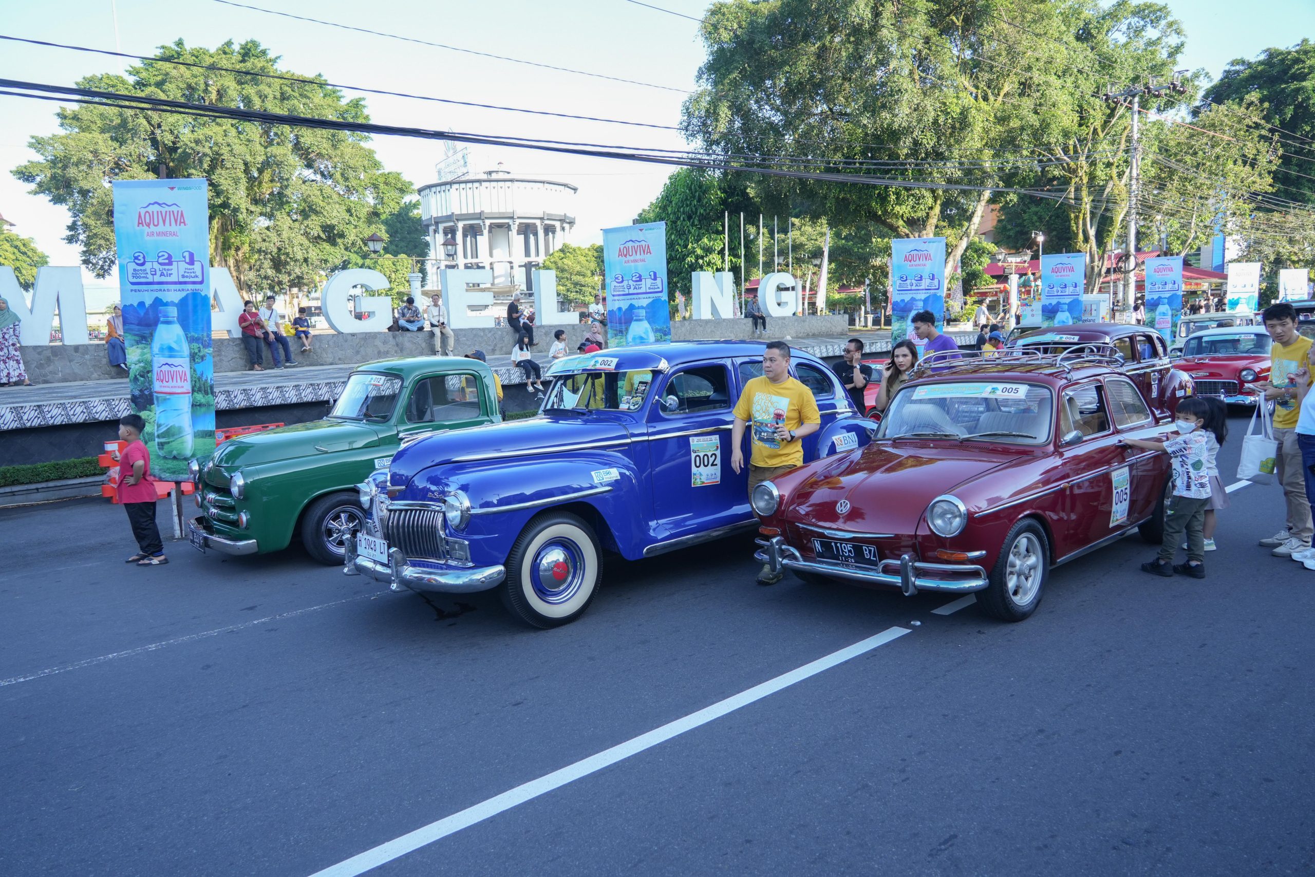 Rally Mobil Kuno PPMKI Jateng Tour Ramaikan Magelang